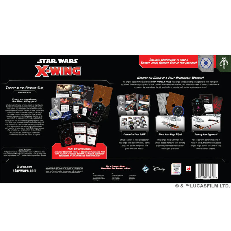 X-Wing 2nd Ed: Trident-class Assault Ship