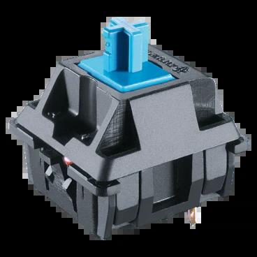 Cherry MX Blue 60g Clicky Switch - Mount Type:Plate - LED Support:Single LED