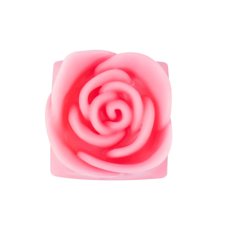 Capsmiths Rose Laser Pink 3D Printed Artisan Keycap