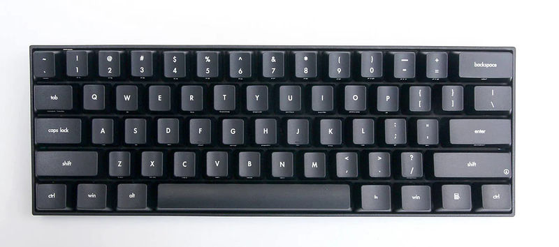 KBParadise V60 Type R 60% Mechanical Keyboard - Switch:Cherry MX Red