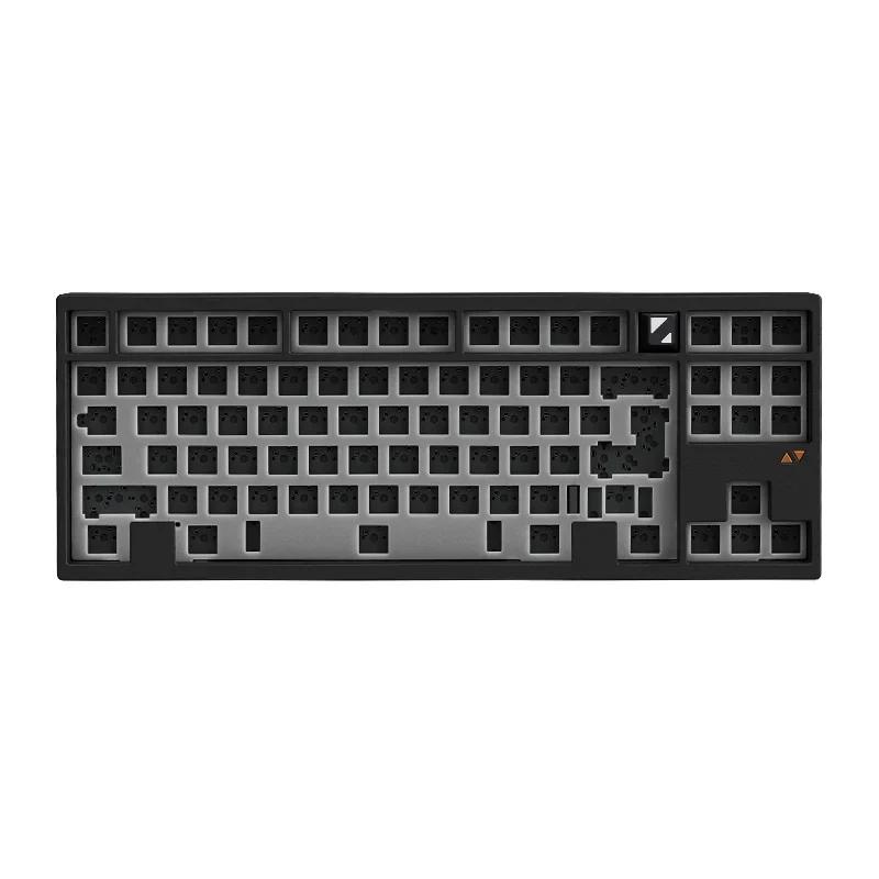 Createkeebs LuminKey80 WKL Aluminum TKL Hotswap Wireless Mechanical Keyboard - Color:Black - Switch:None