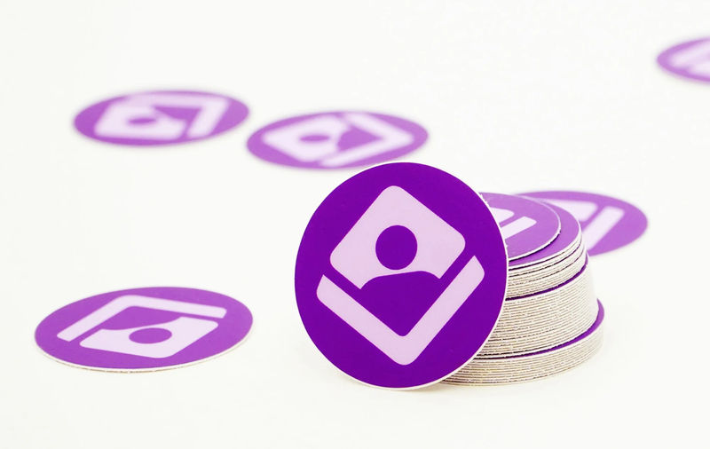 MK Purple Creator Sticker