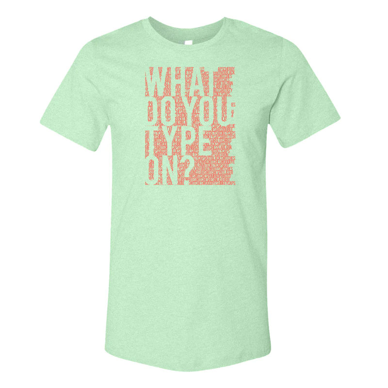 MK What do you type on? Strawberry Frog T-Shirt - Size:Small