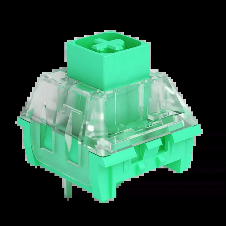 Kailh Box Glazed Green 45g Clicky Plate Mount Switch
