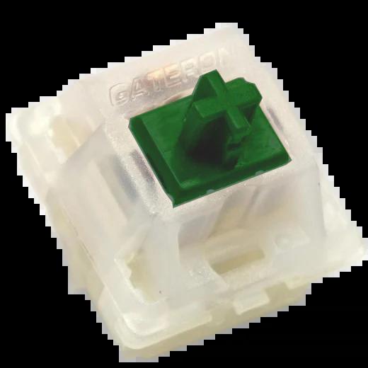 Gateron Milky Green 80g Clicky Switch - Mount Type:PCB
