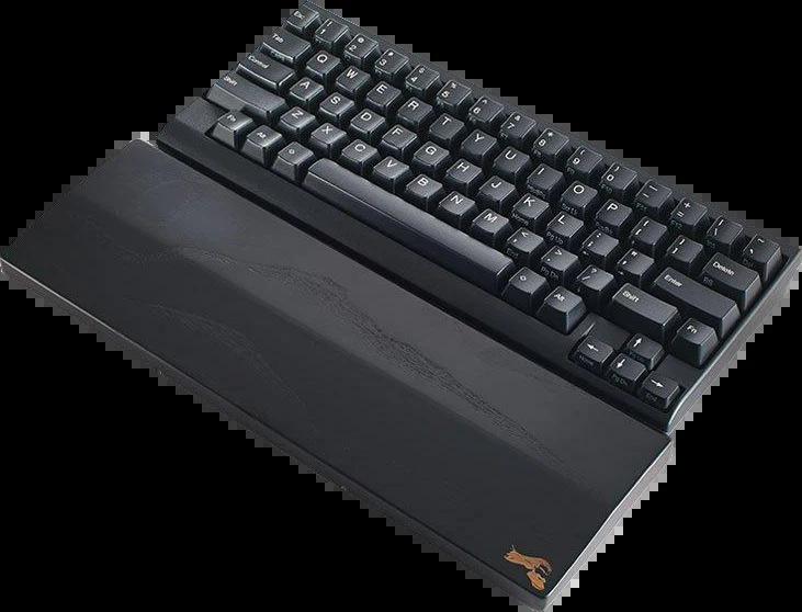 Glorious PC Compact Wooden Wrist Rest Onyx