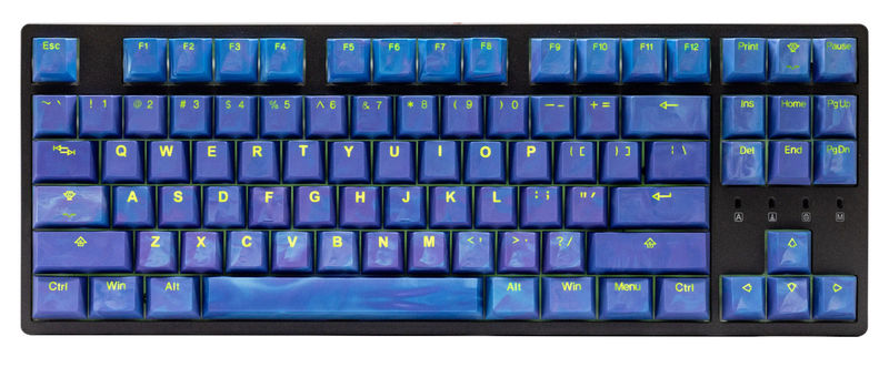 Tai-Hao Avatar Generation II Purple 149 Key Cubic Profile Double Shot ABS Keycap Set