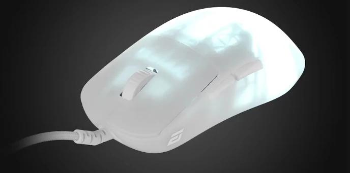Endgame Gear OP1 RGB Wired Mouse - Color:White Frost