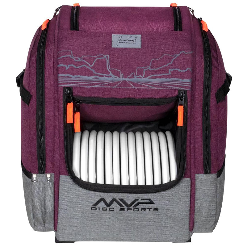 MVP Disc Sports Bags Voyager - Color:Plum - Model:Voyager