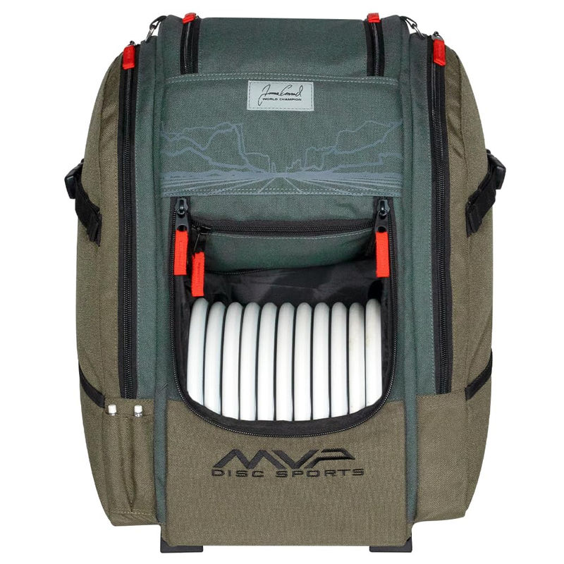 MVP Disc Sports Bags Voyager - Color:Olive - Model:Voyager Slim