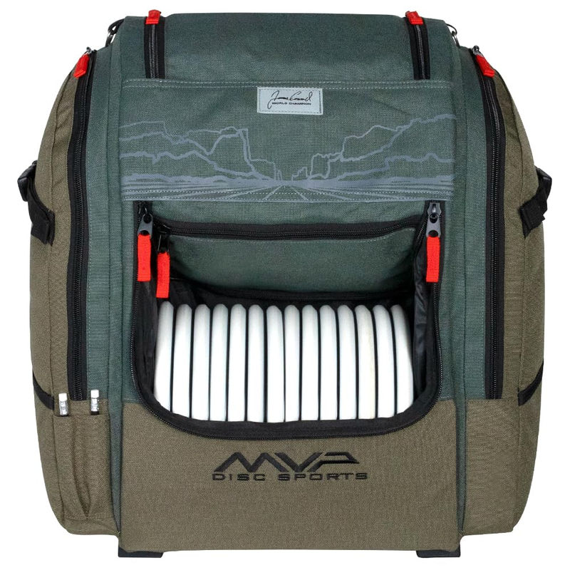 MVP Disc Sports Bags Voyager - Color:Olive - Model:Voyager Pro