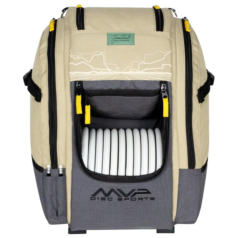 MVP Disc Sports Bags Voyager - Color:Khaki - Model:Voyager Slim