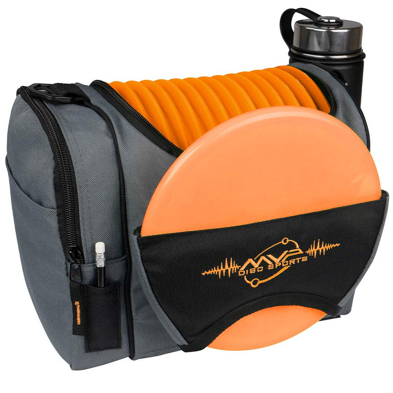MVP Disc Sports Bags Beaker - Color:Gray & Orange