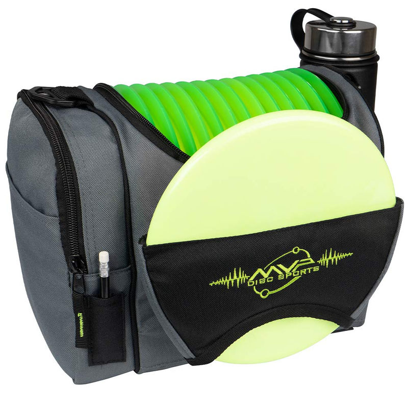 MVP Disc Sports Bags Beaker - Color:Gray & Lime