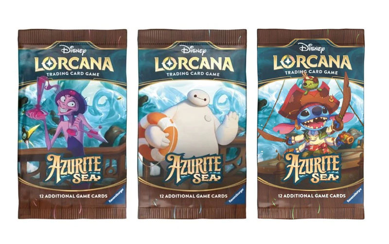 Disney Lorcana TCG Azurite Sea Booster Pack