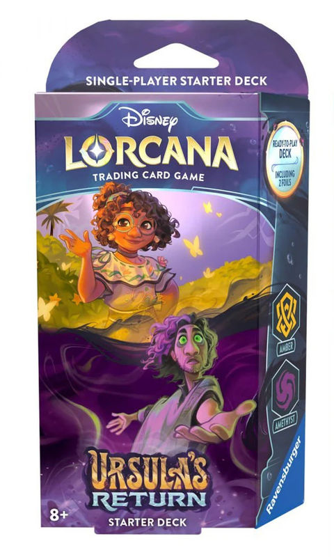 Lorcana TCG Ursula's Return Starter Deck Amber / Amethyst (Madrigal Magic)