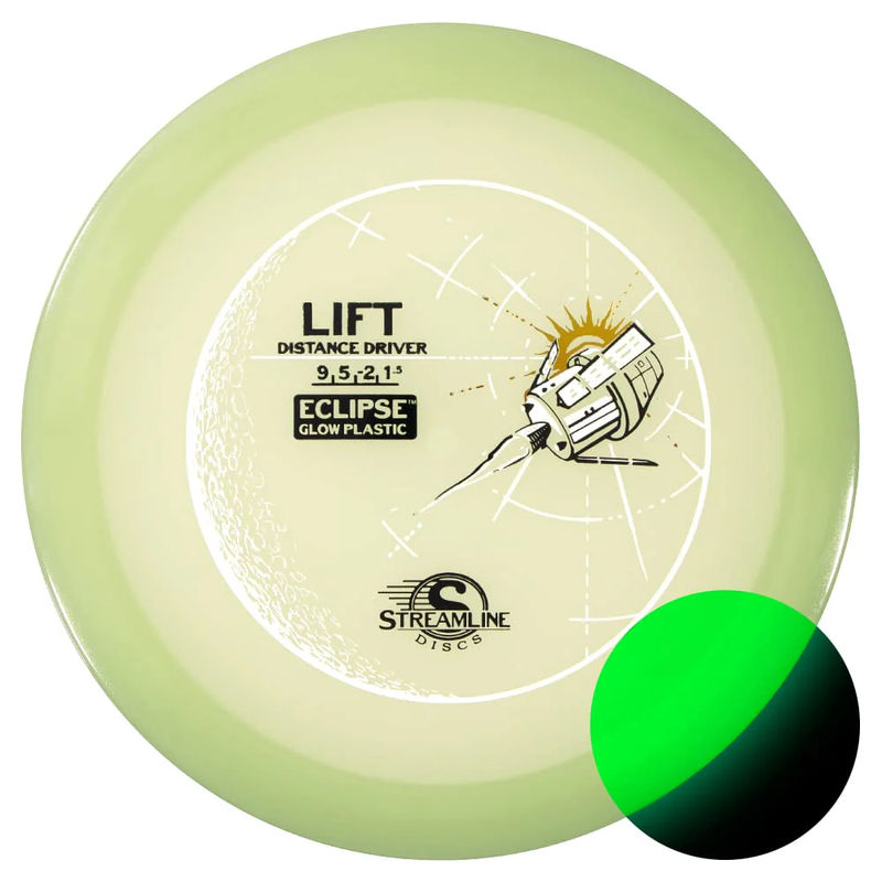 Streamline Discs Eclipse Lift Disc Golf Distance Driver (Colors May Vary)