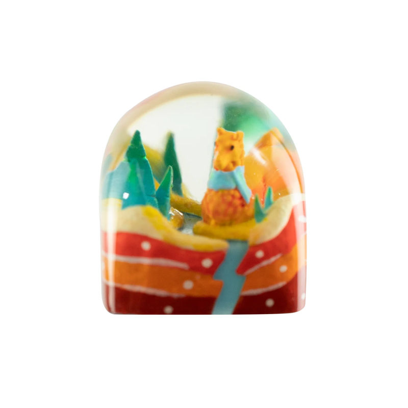 Dwarf Factory x MK Oasis Llama Artisan Keycap DOM Profile Resin Artisan Keycap