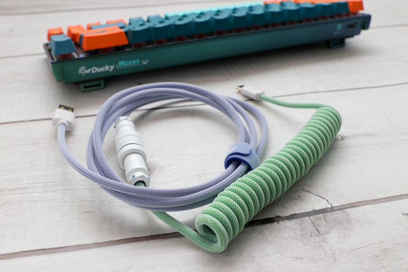 Ducky Iris Premicord Custom USB Cable w/ Coil