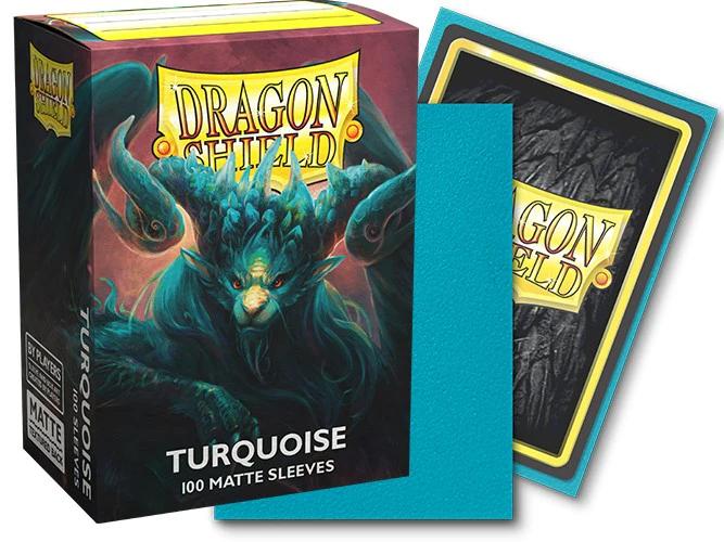 Dragon Shield Standard Matte Card Sleeves Turquoise 100ct
