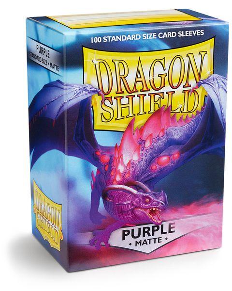 Dragon Shield Standard Matte Card Sleeves Purple 100ct