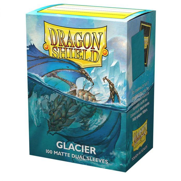 Dragon Shield Standard Matte Dual Card Sleeves Glacier 100ct