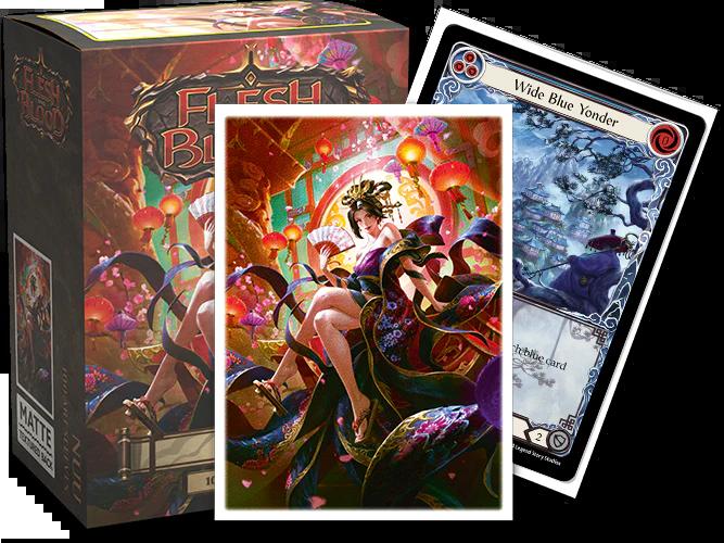 Dragon Shield Standard Matte Art Card Sleeves Flesh and Blood Nuu with Promo 100ct