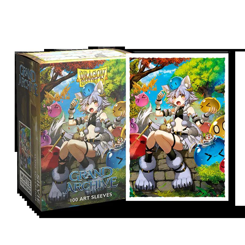 Dragon Shield Standard Matte Art Card Sleeves Grand Archive Silvie Slime Sovereign 100ct