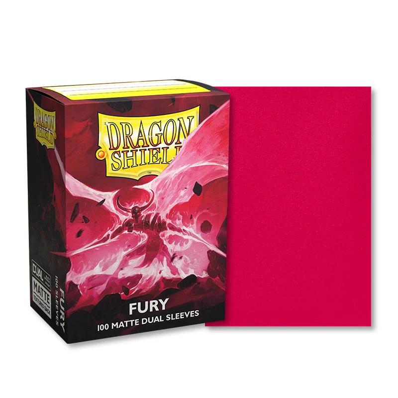 Dragon Shield Standard Matte Dual Card Sleeves Fury 100ct