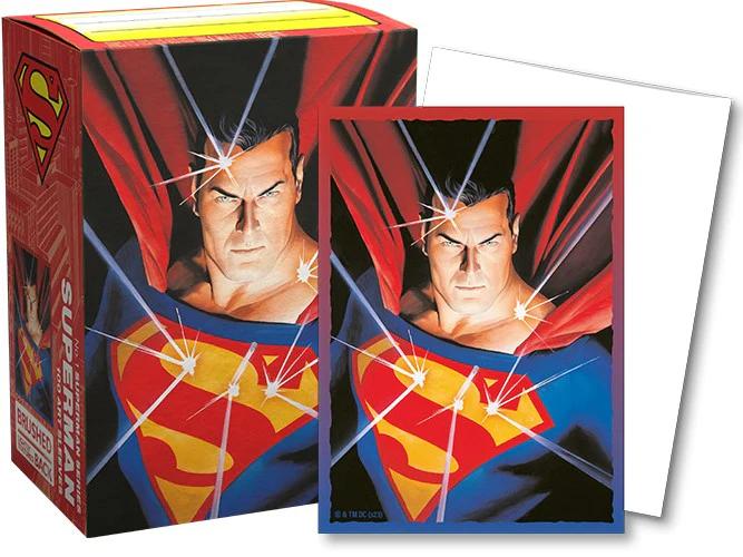Dragon Shield Standard Brushed Art Card Sleeves Superman Series No 1 Superman (Alex Ross) 100ct