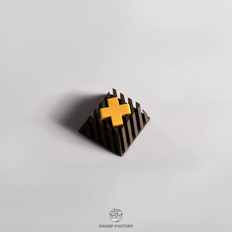 Dwarf Factory Base xXx Brown Cherry R1 Profile Artisan Keycap