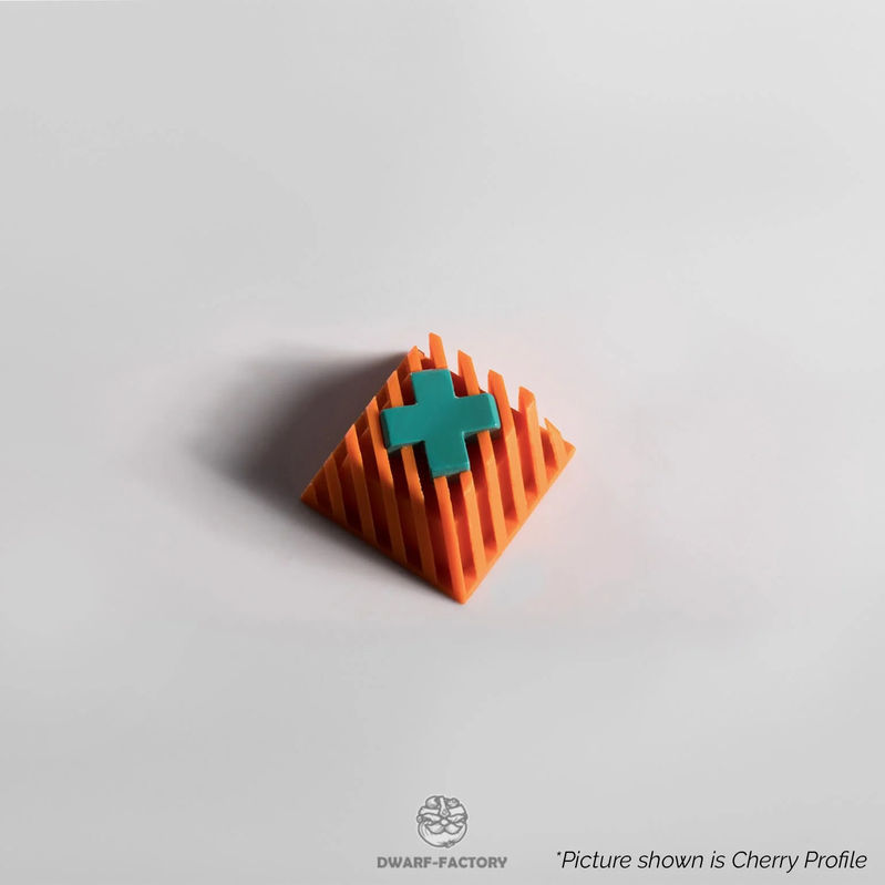 Dwarf Factory Base xXx Orange OEM Profile Artisan Keycap