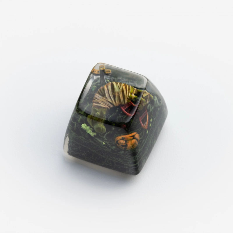 Dwarf Factory Happy Hippo Murray SA Resin Artisan Keycap