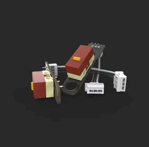 Endgame Gear OP1 Mouse Switch Pack, Set of 2 - Switch:Huano Silent 20m 50-60gf