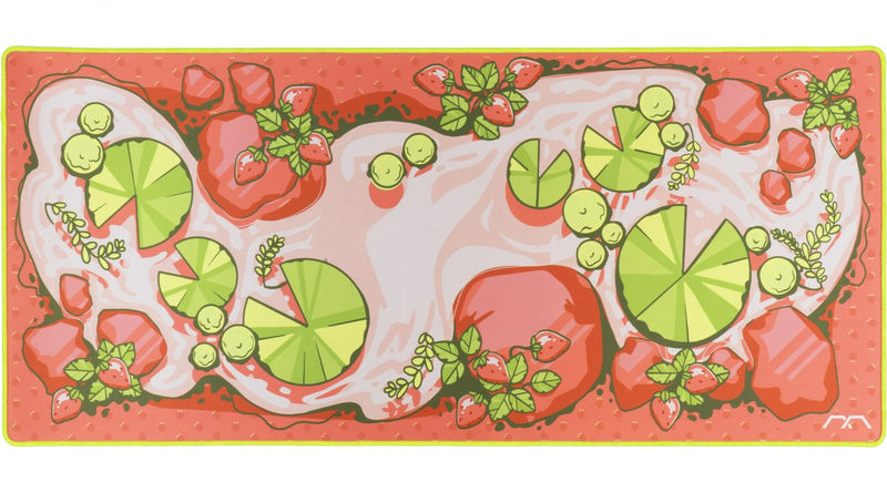 MK Strawberry Frog 2XL Desk Mat