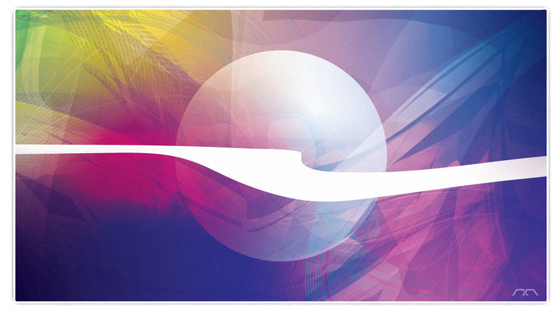 MK Color Trance 3XL Desk Mat