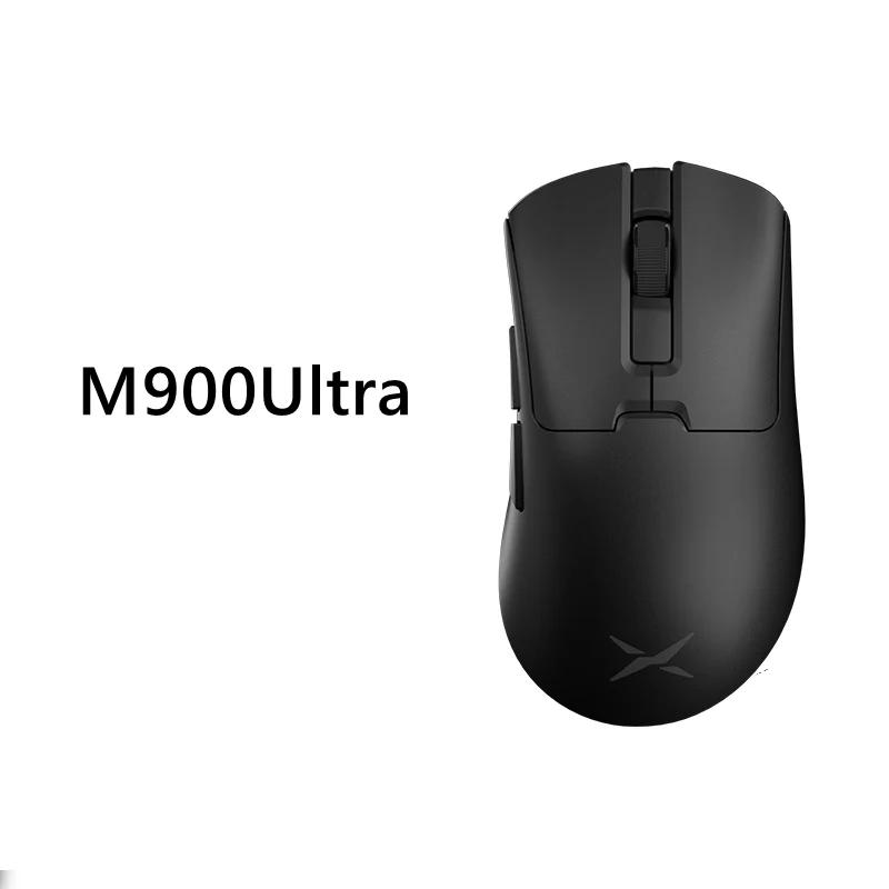 DELUX M900Ultra PAW3950 Wireless 8k Dual Mode Mouse - Version:M900Ultra - Color Option:Black