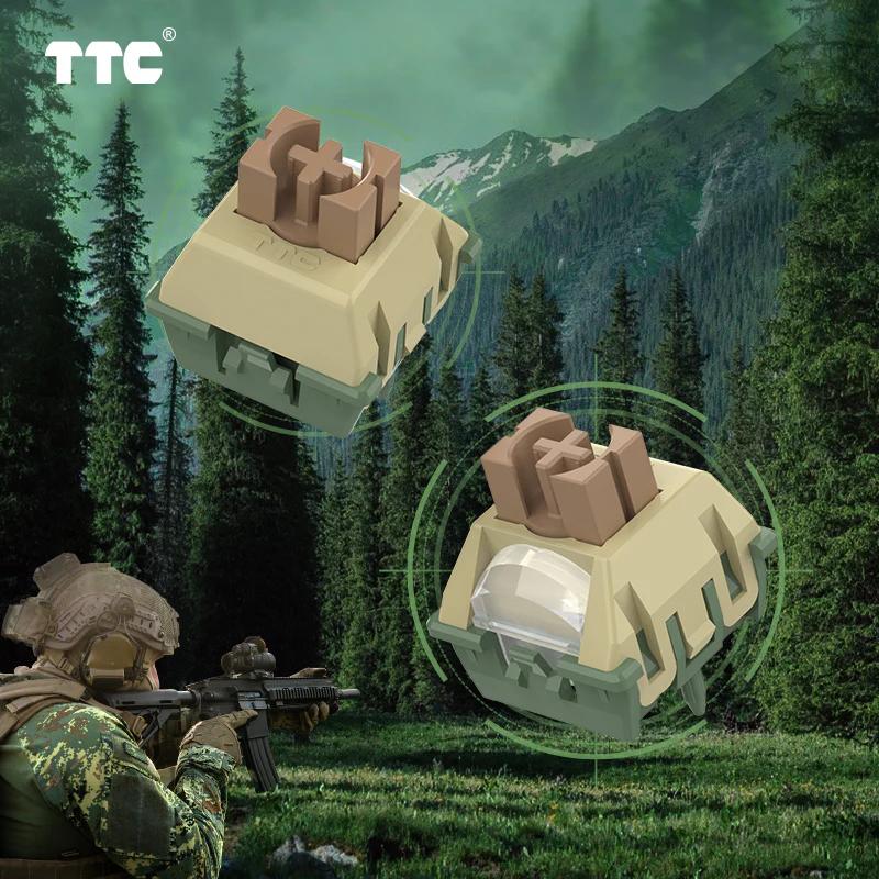 TTC Camouflage Magnetic Gaming Switches - Version:TTC Camouflage Magnetic-36pcs