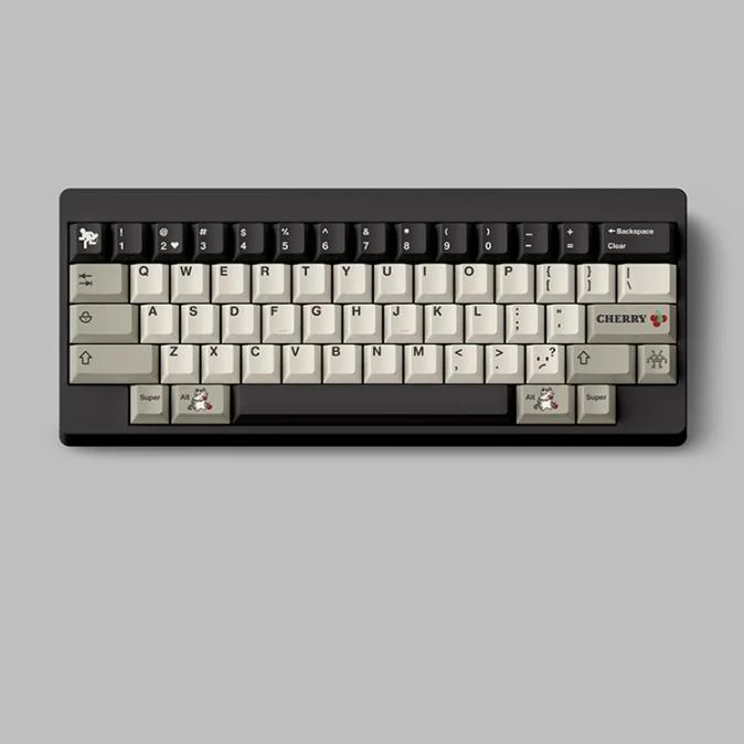 FBB TVS Retro Cherry Profile Keycaps Set