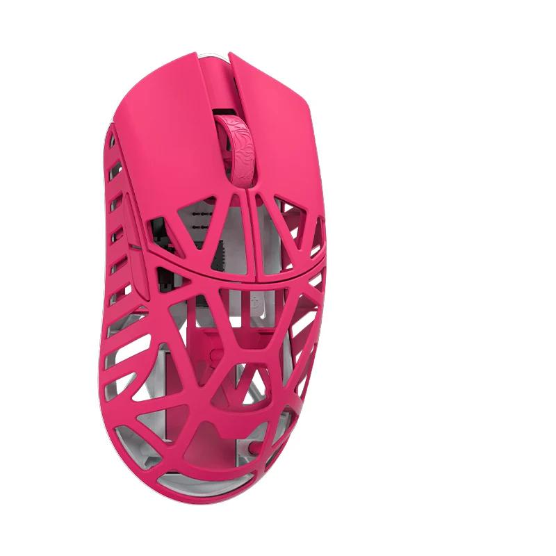 WLMOUSE Beast X Mini Pro Magnesium Gaming Mouse - Switches:OMRON Opticals - Color Type:Pink-Side Slits