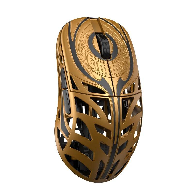 WLMOUSE Strider Magnesium Gaming Mouse - Switches:OMRON Opticals - Color Type:Gold