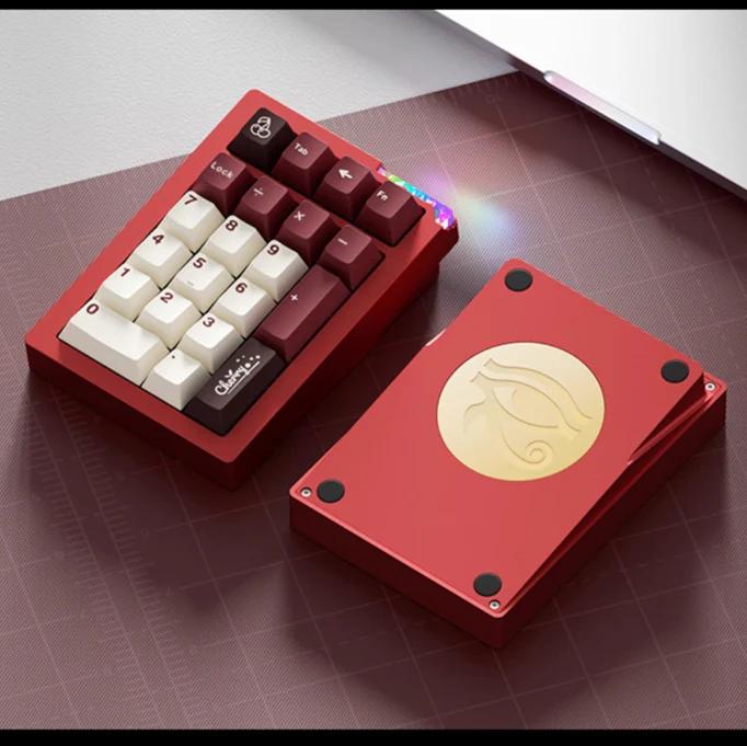 WEIKAV Stars21 Aluminium Alloy QMK Gasket Numpad - Version:Stars21 - Type:Red