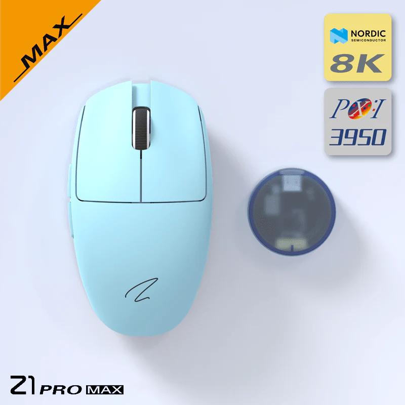 Zaopin Z1 PRO MAX Three Mode 8K PAW3950 Mouse - Version:Z1 PRO MAX - Color Type:Blue