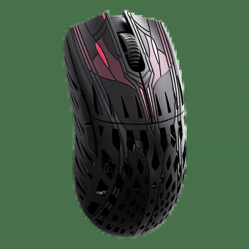PWNAGE Trinity CF Carbon Fiber Symm 37g Gaming Mouse - Version:Trinity CF-Sakura Samurai - Sides:Cutout