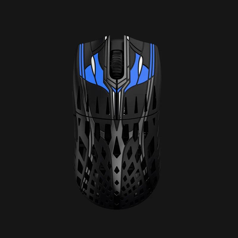 PWNAGE Trinity CF Carbon Fiber Symm 37g Gaming Mouse - Version:Trinity CF-Midnight Eclipse - Sides:Cutout