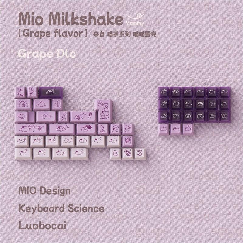 Keyboard Science Mio Milkshake Cherry Profile Keycaps Set - Version:Grape DLC