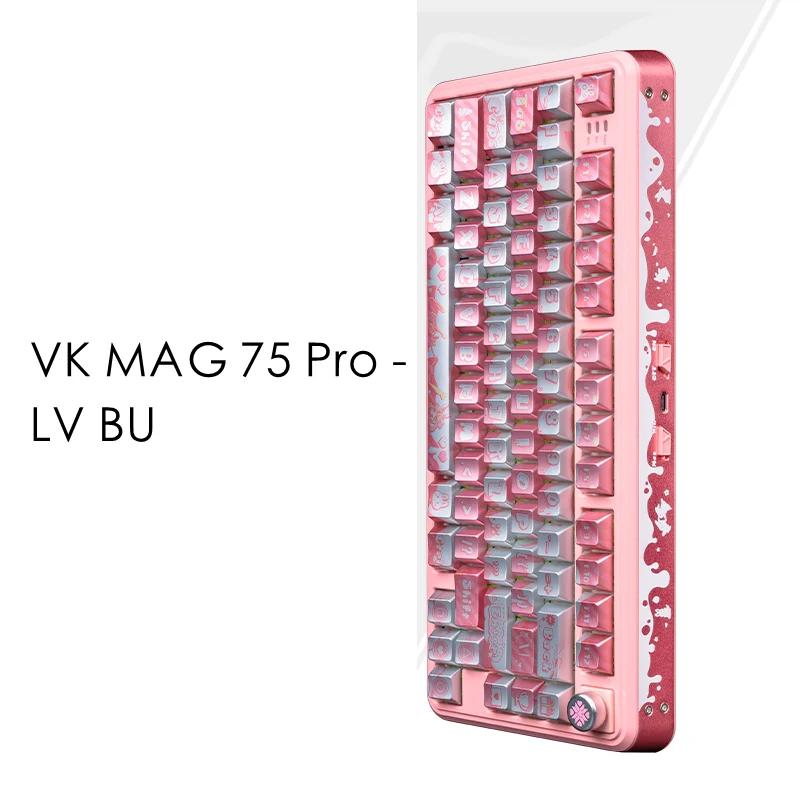 VALKYRIE VK MAG 75 Hall Effect 8Khz Magnetic Switch Keyboard - Version:VK MAG 75 Pro-LV BU