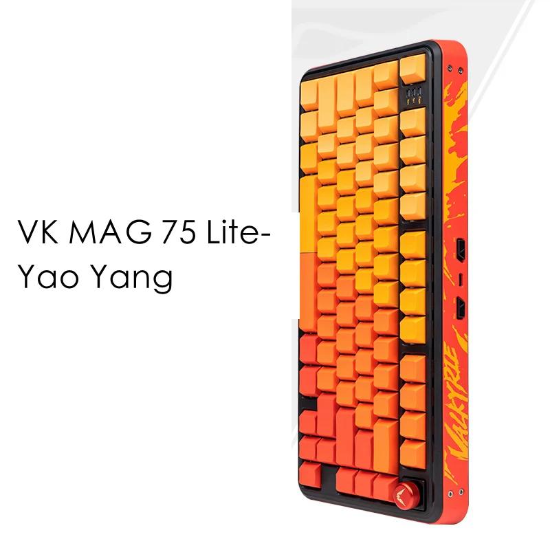 VALKYRIE VK MAG 75 Hall Effect 8Khz Magnetic Switch Keyboard - Version:VK MAG 75 Lite-Yao Yang