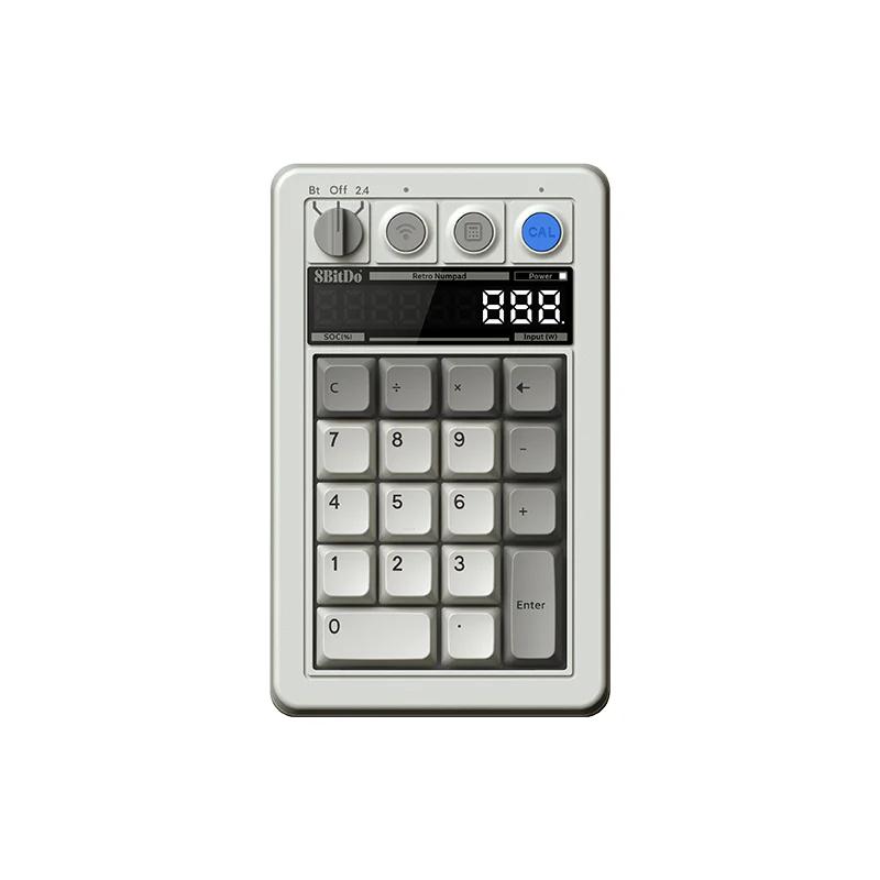8Bitdo Retro18 LED Screen Numeric Keypad - Version:Grey M