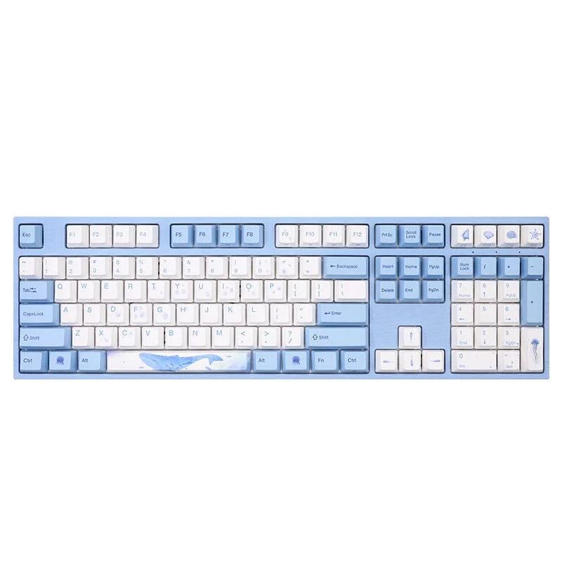 VARMILO Sea Melody Three Mode Mechanical Keyboard - Switches:Kailh Prestige Silent - Layouts:Three mode 108keys